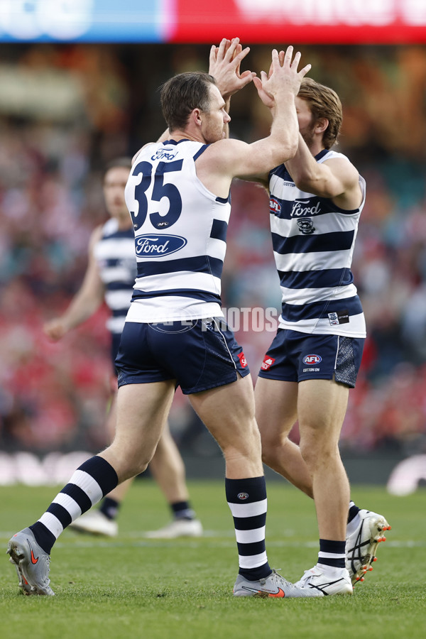 AFL 2025 Round 23 - Sydney v Geelong - A-61495697