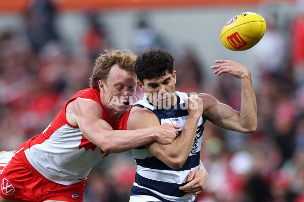 AFL 2025 Round 23 - Sydney v Geelong - A-61495720
