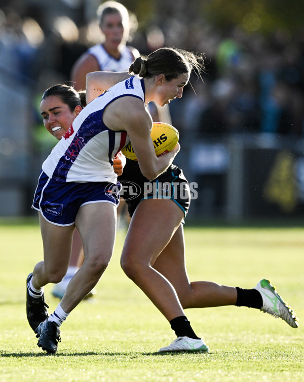 AFLW 2025 Round 01 - Port Adelaide v Fremantle - A-61495722