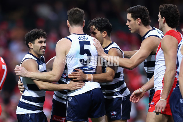 AFL 2025 Round 23 - Sydney v Geelong - A-61495734