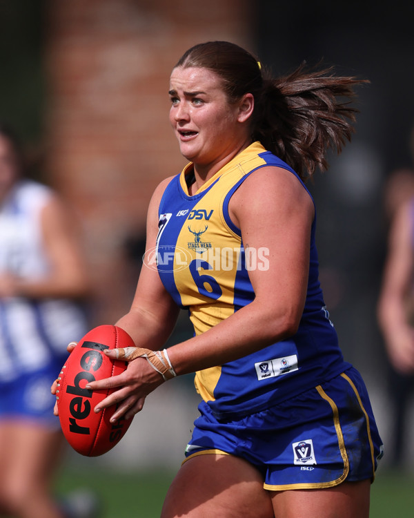 VFL 2025 First Semi Final - North Melbourne Werribee v Williamstown - A-61498460