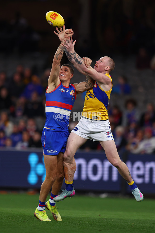 AFL 2025 Round 23 - Western Bulldogs v West Coast - A-61499780