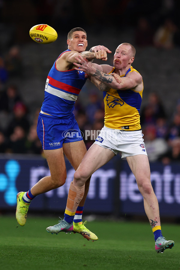 AFL 2025 Round 23 - Western Bulldogs v West Coast - A-61501154
