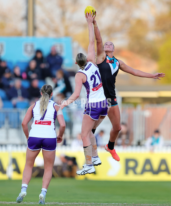 AFLW 2025 Round 01 - Port Adelaide v Fremantle - A-61506677
