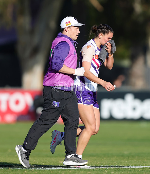 AFLW 2025 Round 01 - Port Adelaide v Fremantle - A-61508046