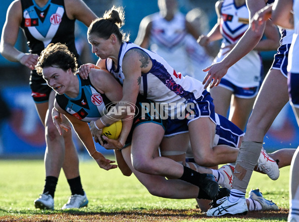 AFLW 2025 Round 01 - Port Adelaide v Fremantle - A-61510552