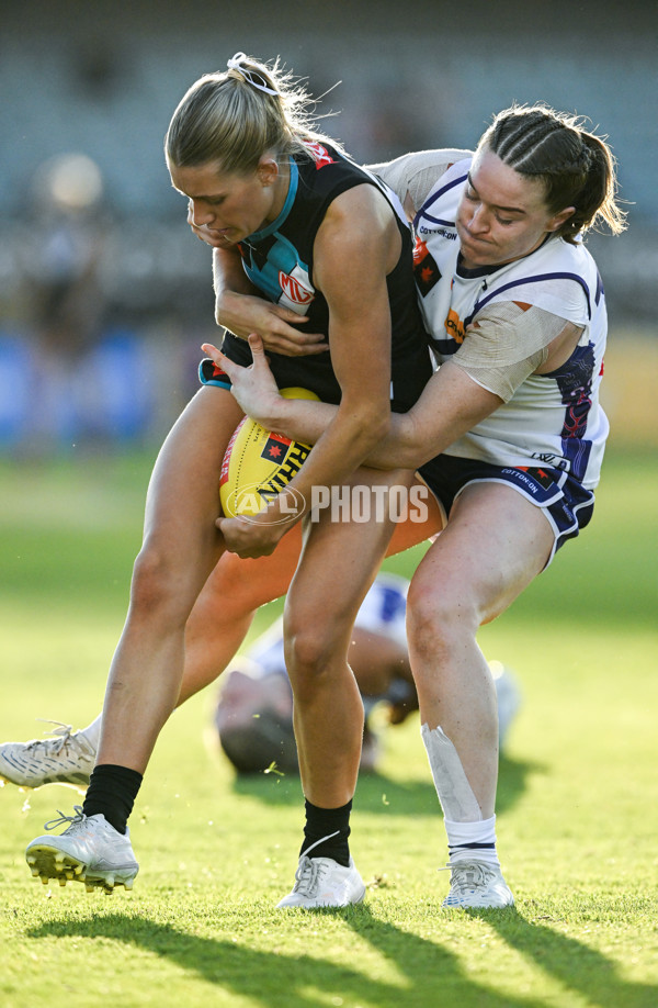 AFLW 2025 Round 01 - Port Adelaide v Fremantle - A-61512272