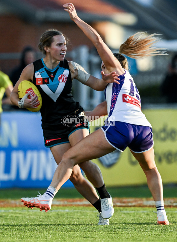 AFLW 2025 Round 01 - Port Adelaide v Fremantle - A-61515179