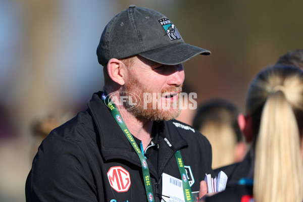 AFLW 2025 Round 01 - Port Adelaide v Fremantle - A-61515880