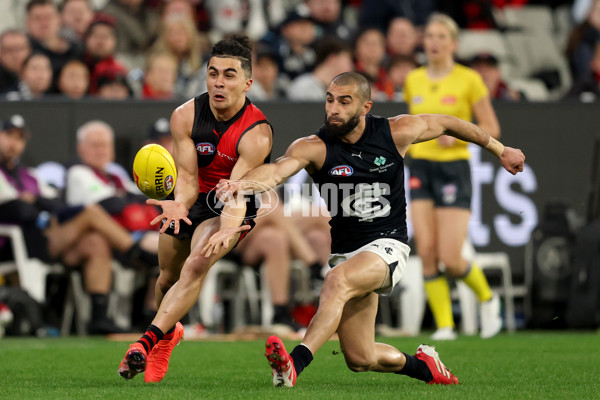 AFL 2025 Round 24 - Essendon v Carlton - A-61623176