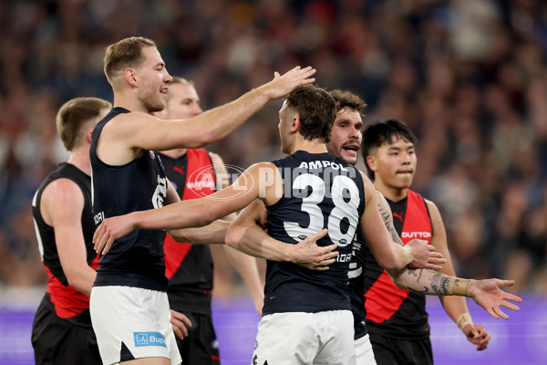 AFL 2025 Round 24 - Essendon v Carlton - A-61623193