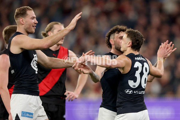 AFL 2025 Round 24 - Essendon v Carlton - A-61623195