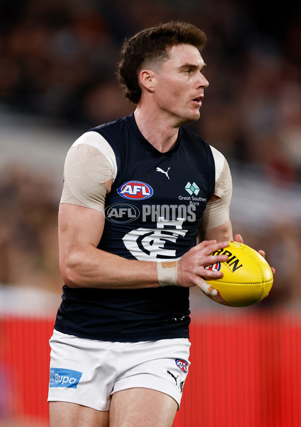 AFL 2025 Round 24 - Essendon v Carlton - A-61624074