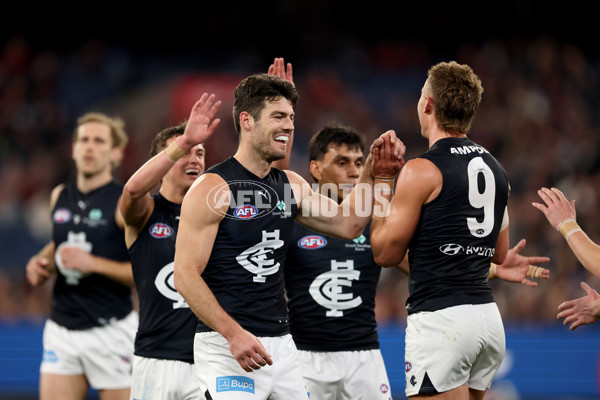 AFL 2025 Round 24 - Essendon v Carlton - A-61624116