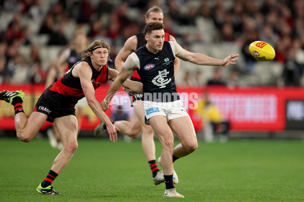 AFL 2025 Round 24 - Essendon v Carlton - A-61624119