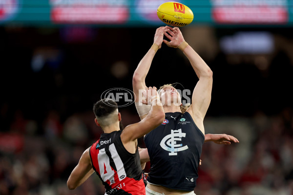 AFL 2025 Round 24 - Essendon v Carlton - A-61626326