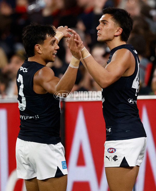 AFL 2025 Round 24 - Essendon v Carlton - A-61626331