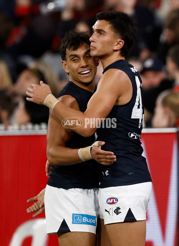 AFL 2025 Round 24 - Essendon v Carlton - A-61626334