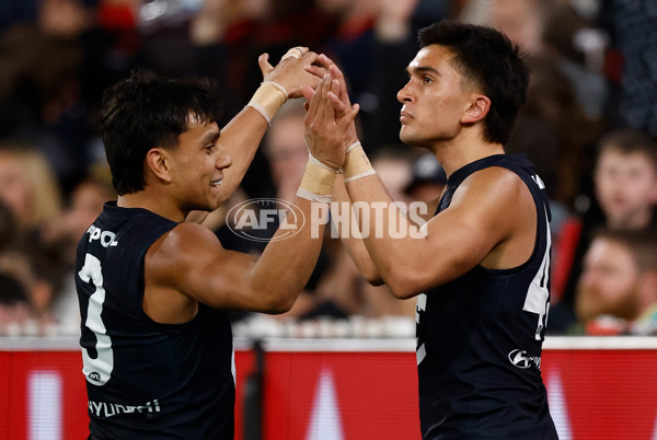 AFL 2025 Round 24 - Essendon v Carlton - A-61626335