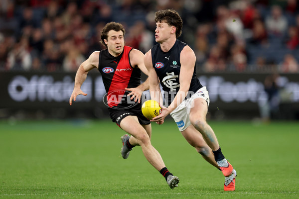 AFL 2025 Round 24 - Essendon v Carlton - A-61628899