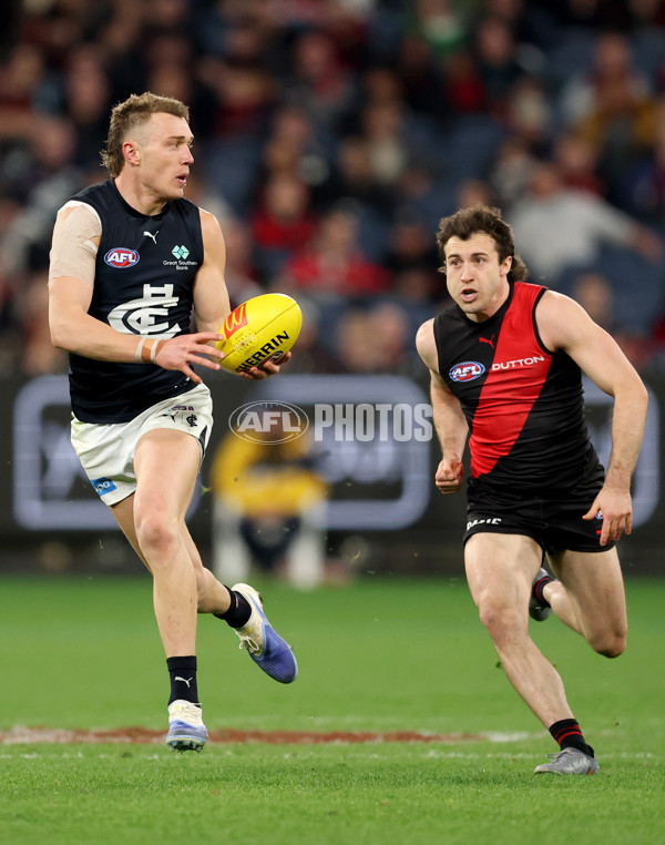 AFL 2025 Round 24 - Essendon v Carlton - A-61628901