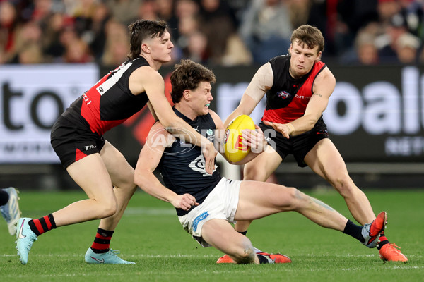 AFL 2025 Round 24 - Essendon v Carlton - A-61628906