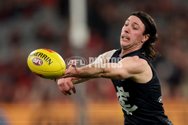 AFL 2025 Round 24 - Essendon v Carlton - A-61628914