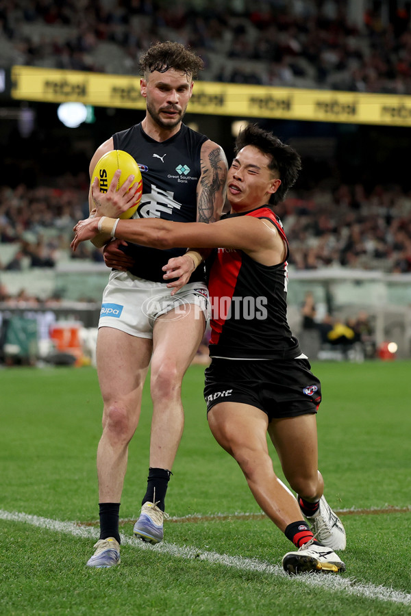 AFL 2025 Round 24 - Essendon v Carlton - A-61628919