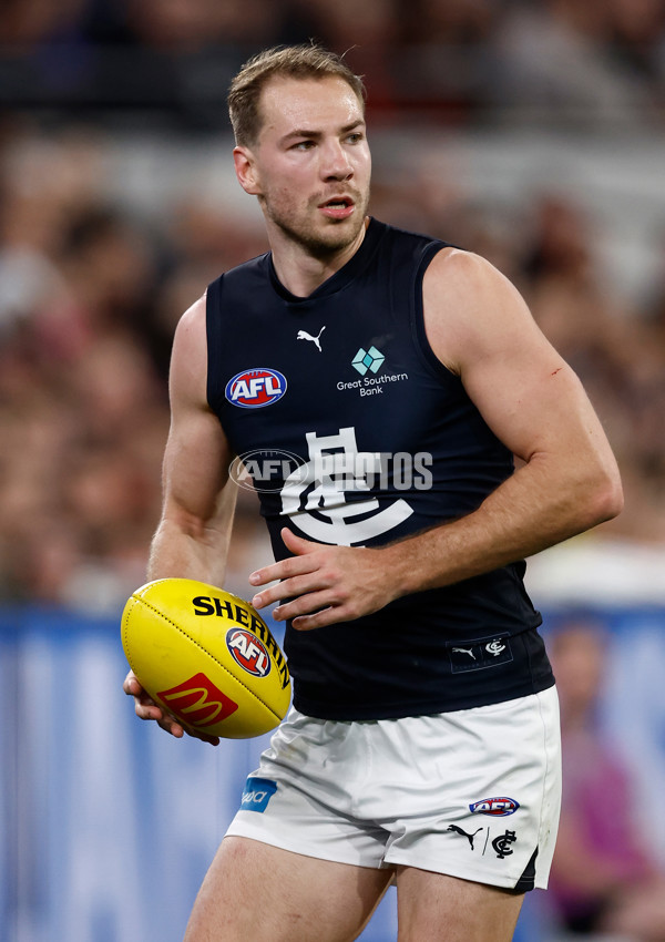 AFL 2025 Round 24 - Essendon v Carlton - A-61629308