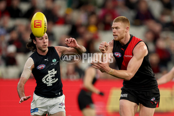 AFL 2025 Round 24 - Essendon v Carlton - A-61629325