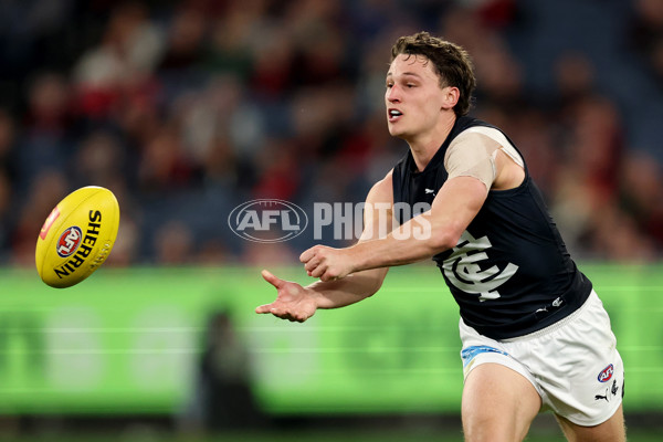 AFL 2025 Round 24 - Essendon v Carlton - A-61631427