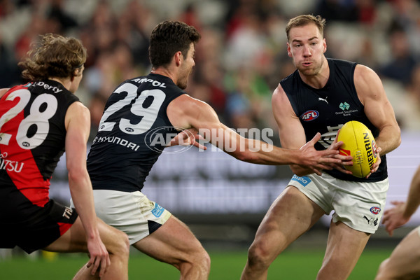 AFL 2025 Round 24 - Essendon v Carlton - A-61632127