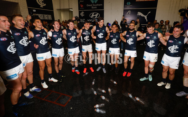 AFL 2025 Round 24 - Essendon v Carlton - A-61632147