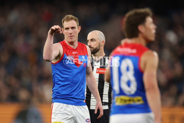 AFL 2025 Round 24 - Collingwood v Melbourne - A-61638947