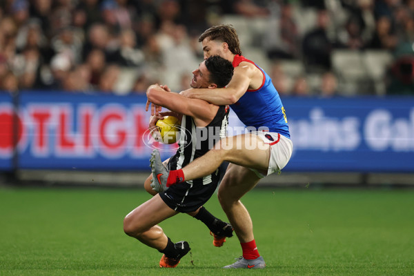AFL 2025 Round 24 - Collingwood v Melbourne - A-61638951