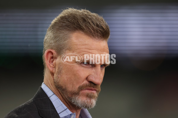 AFL 2025 Round 24 - Collingwood v Melbourne - A-61639302