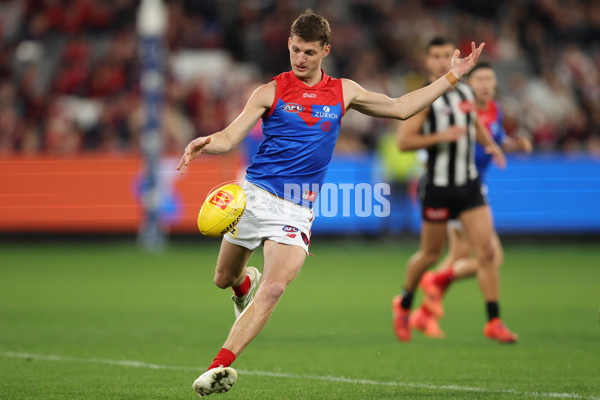 AFL 2025 Round 24 - Collingwood v Melbourne - A-61639331