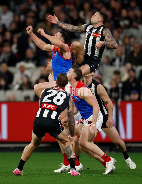AFL 2025 Round 24 - Collingwood v Melbourne - A-61639335