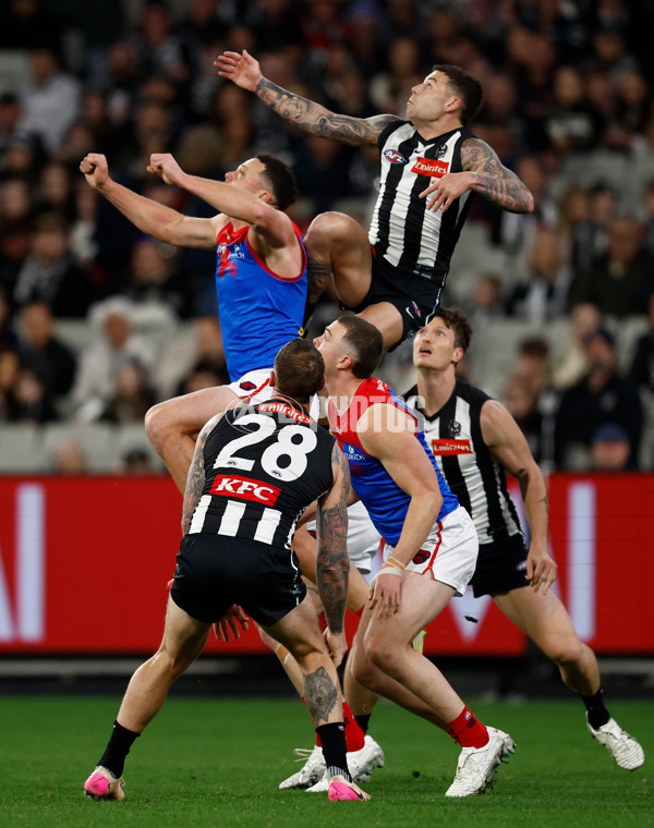 AFL 2025 Round 24 - Collingwood v Melbourne - A-61639337