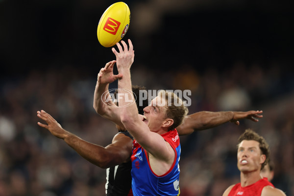 AFL 2025 Round 24 - Collingwood v Melbourne - A-61639346