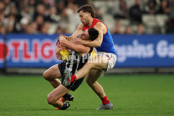 AFL 2025 Round 24 - Collingwood v Melbourne - A-61639356