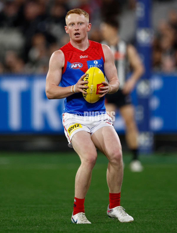 AFL 2025 Round 24 - Collingwood v Melbourne - A-61639368