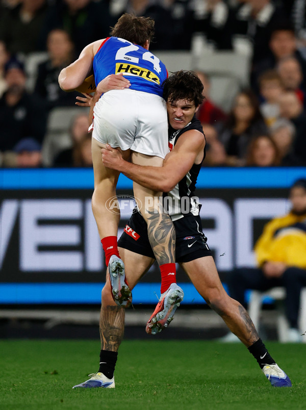 AFL 2025 Round 24 - Collingwood v Melbourne - A-61641512