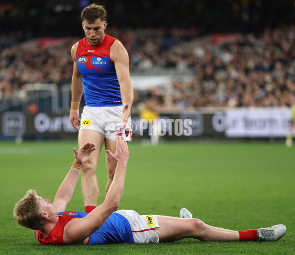 AFL 2025 Round 24 - Collingwood v Melbourne - A-61641529