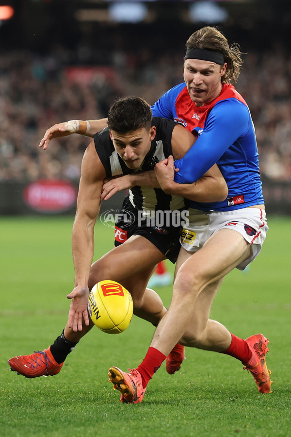 AFL 2025 Round 24 - Collingwood v Melbourne - A-61641553