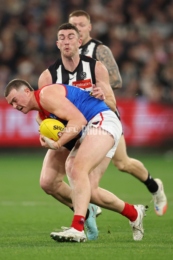 AFL 2025 Round 24 - Collingwood v Melbourne - A-61641572