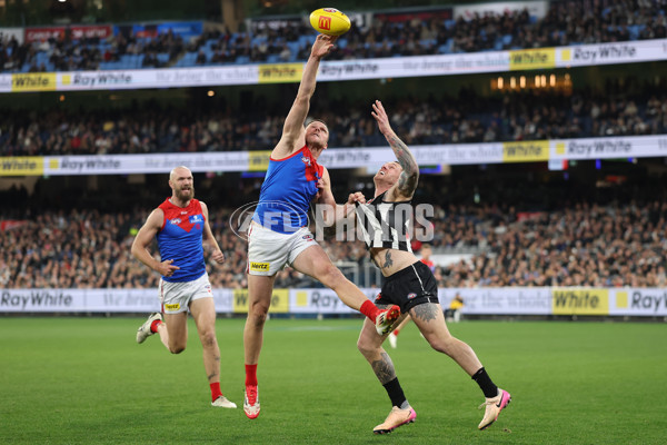 AFL 2025 Round 24 - Collingwood v Melbourne - A-61641864