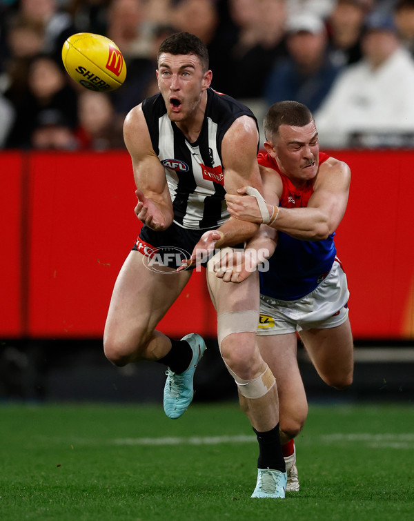 AFL 2025 Round 24 - Collingwood v Melbourne - A-61641871
