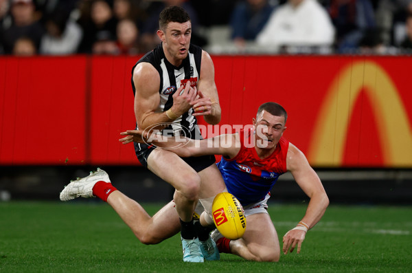 AFL 2025 Round 24 - Collingwood v Melbourne - A-61641872