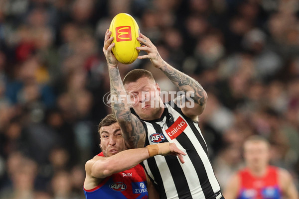 AFL 2025 Round 24 - Collingwood v Melbourne - A-61641883